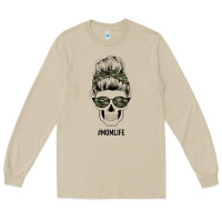 Mushroom Camouflage Pattern Mom Skull Long Sleeve Tee - Bettercallsaul