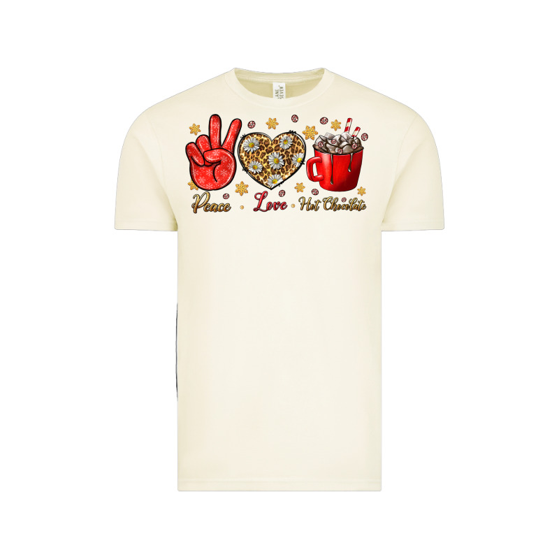 Peace Love Hot Chocolate Vintage Tee by BundleAndBundleShop | Teevron