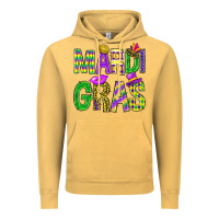 Mardi Gras Carnaval Mask With Fleur De Lis Vintage Hoodie | Teevron