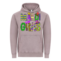 Vintage Zinc Mardi Gras Carnaval Mask With Fleur De Lis Vintage Hoodie - BundleAndBundleShop