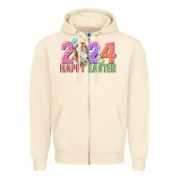Sandshell 2024 happy easter Zipper Hoodie - CowGirlArtShop