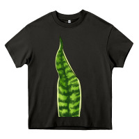 Asphalt Snake Plant Heavy Core Tee - LillyAllenDesigns