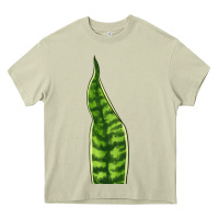 Mossy Snake Plant Heavy Core Tee - LillyAllenDesigns