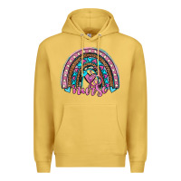 Antique Gold leopard cowhide nurse rainbow Premium Hoodie - JahusDesignShop