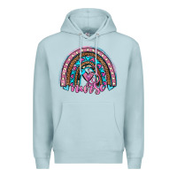 Blue Mist leopard cowhide nurse rainbow Premium Hoodie - JahusDesignShop
