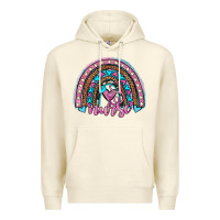 Sandshell leopard cowhide nurse rainbow Premium Hoodie - JahusDesignShop