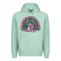 Seafoam leopard cowhide nurse rainbow Premium Hoodie - JahusDesignShop