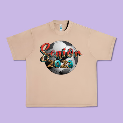 Soccer Senior 2023 Urban Heavy Tee Designed By Bundleandbundleshop