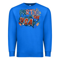 True Royal Party in the USA Premium Sweatshirt - FaDigitalArtStudio