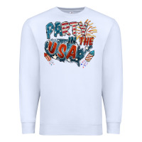 White Party in the USA Premium Sweatshirt - FaDigitalArtStudio