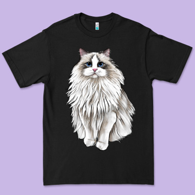 Ragdoll Cat Premium Tee Designed By Lillyallendesigns