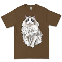 Cacao Ragdoll Cat Premium Tee - LillyAllenDesigns