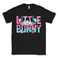 Black Little Bunny Easter Classic Tee - BundleAndBundleShop
