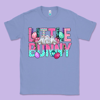 Little Bunny Easter Classic Tee Designed By Bundleandbundleshop