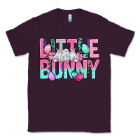 Plum Little Bunny Easter Classic Tee - BundleAndBundleShop