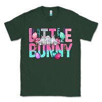 Sports Green Little Bunny Easter Classic Tee - BundleAndBundleShop