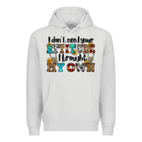 Dove Grey i don't need your attitude i brought my own olivia Premium Hoodie - OliviaCreatesArt