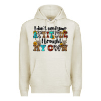 Oatmeal Heather i don't need your attitude i brought my own olivia Premium Hoodie - OliviaCreatesArt