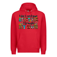 Red i don't need your attitude i brought my own olivia Premium Hoodie - OliviaCreatesArt