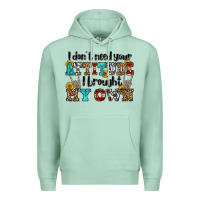 Seafoam i don't need your attitude i brought my own olivia Premium Hoodie - OliviaCreatesArt