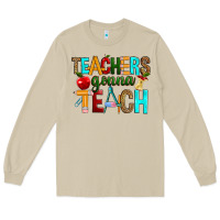 Mushroom teachers gonna teach Long Sleeve Tee - RanaPortraitStore