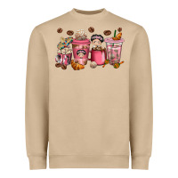 Mushroom cafecito y chisme coffee cups Heavyweight Sweatshirt - texasbilliewilder
