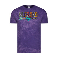 Cloud Purple Blessed Life Vintage Tee - BundleAndBundleShop