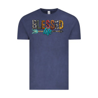 Vintage Denim Blessed Life Vintage Tee - BundleAndBundleShop