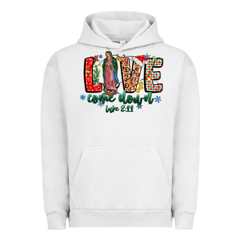 Love Comedown Luke 2.11-2 Urban Hoodie by CowhideDigitalArt | Teevron