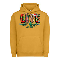 Pigment Peanut Butter Love ComeDown Luke 2.11-2 Urban Hoodie - CowhideDigitalArt