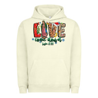 Pigment Pistachio Love ComeDown Luke 2.11-2 Urban Hoodie - CowhideDigitalArt