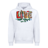 White Love ComeDown Luke 2.11-2 Urban Hoodie - CowhideDigitalArt
