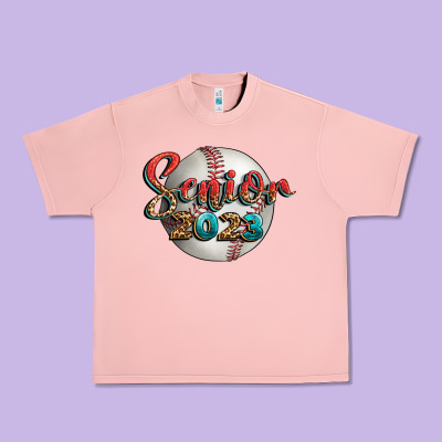 Baseball Senior 2023 Urban Heavy Tee Designed By Bundleandbundleshop