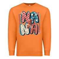 Carrot 4th of July nana with lightning bolt Premium Sweatshirt - FaDigitalArtStudio
