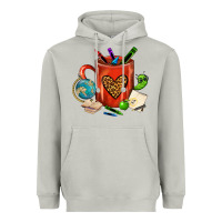 Moon Dust teacher crayons coffee mug Heavyweight Hoodie - FaDigitalArtStudio