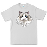 Dove Grey Ragdoll Face Cat Premium Tee - LillyAllenDesigns