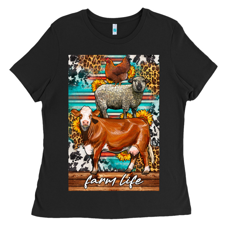 Western Farm Life Ladies Tee by LillyAllenDesigns | Teevron