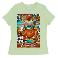 Matcha Western Farm Life Ladies Tee - LillyAllenDesigns