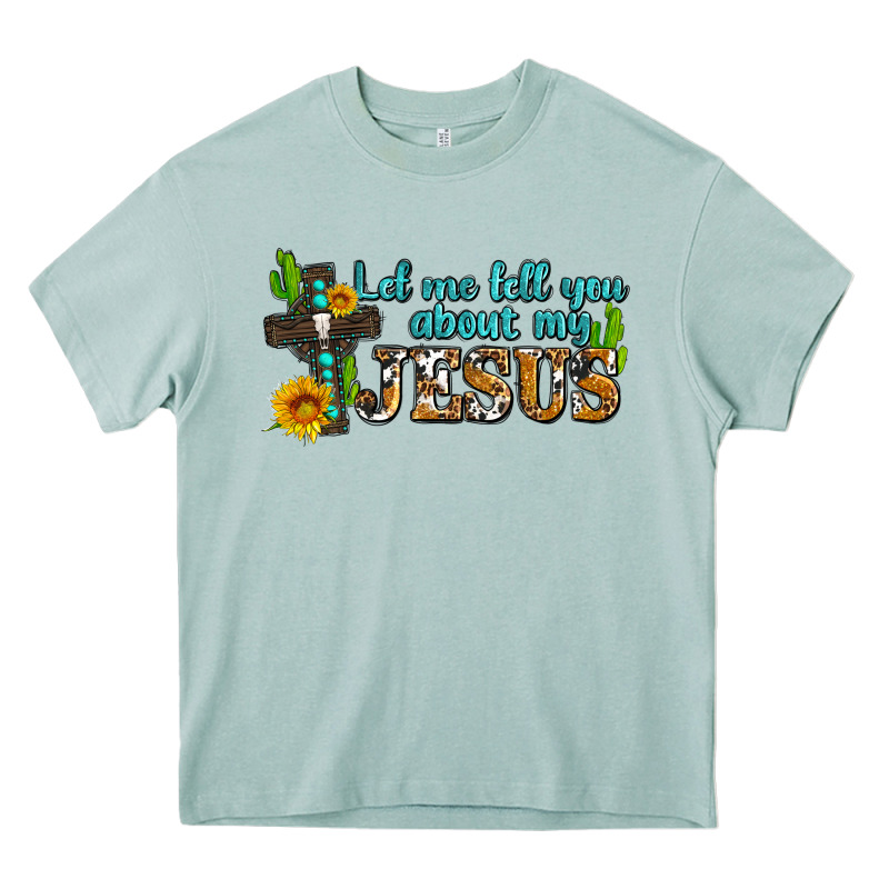 Let Me Tell You About My Jesus Heavy Core Tee by AdoDesignShop | Teevron