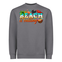 Storm the beach is calling Heavyweight Sweatshirt - NancyCooperArtShop