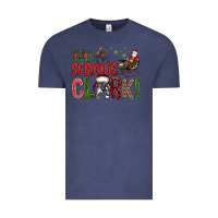 Vintage Denim You Serious Clark With Santa Sleigh Vintage Tee - BundleAndBundleShop