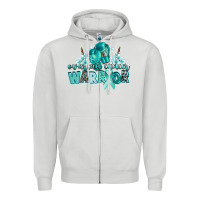 Dove Grey ovarian cancer warrior Zipper Hoodie - CowGirlArtShop