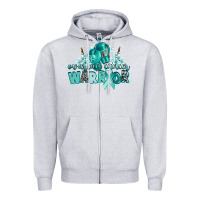 Ovarian Cancer Warrior Zipper Hoodie | Teevron