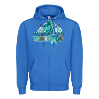 True Royal ovarian cancer warrior Zipper Hoodie - CowGirlArtShop