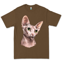 Cacao Sphynx Cat Premium Tee - LillyAllenDesigns