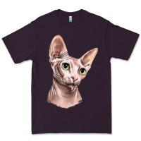Plum Sphynx Cat Premium Tee - LillyAllenDesigns