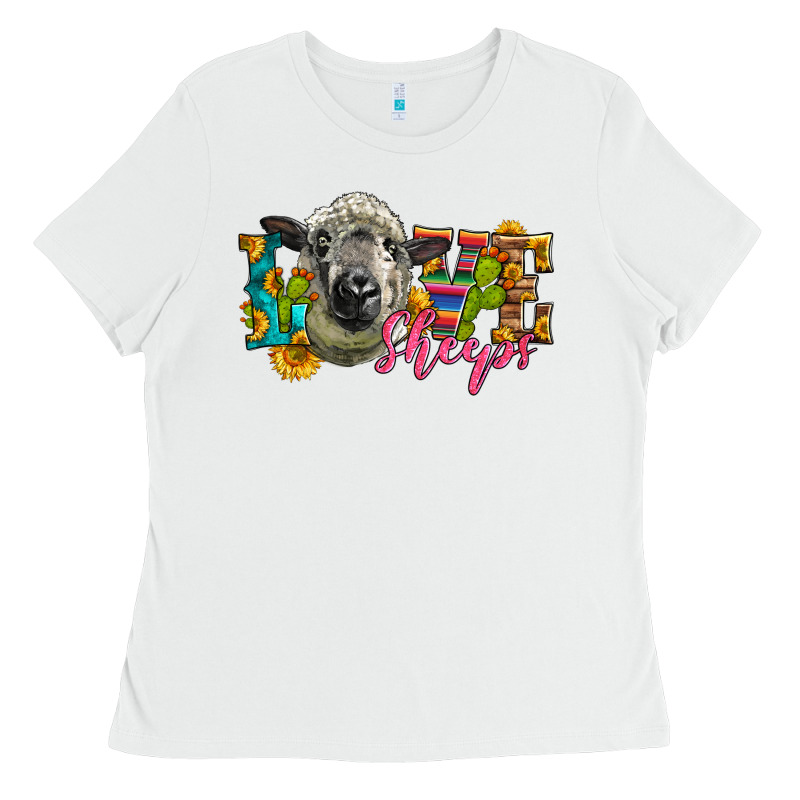 Western Love Sheeps Ladies Tee by LillyAllenDesigns | Teevron