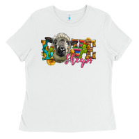 White Western Love Sheeps Ladies Tee - LillyAllenDesigns