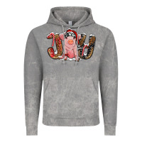 Cloud Rock joy with pig Vintage Hoodie - RanaPortraitStore