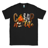 Black Camp Life Classic Tee - BundleAndBundleShop